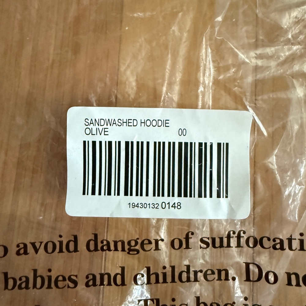 Chico's Zenergy Sandwashed Olive Short Sleeve Hoodie Jacket NWT size 00/XS2 - Picture 9 of 9